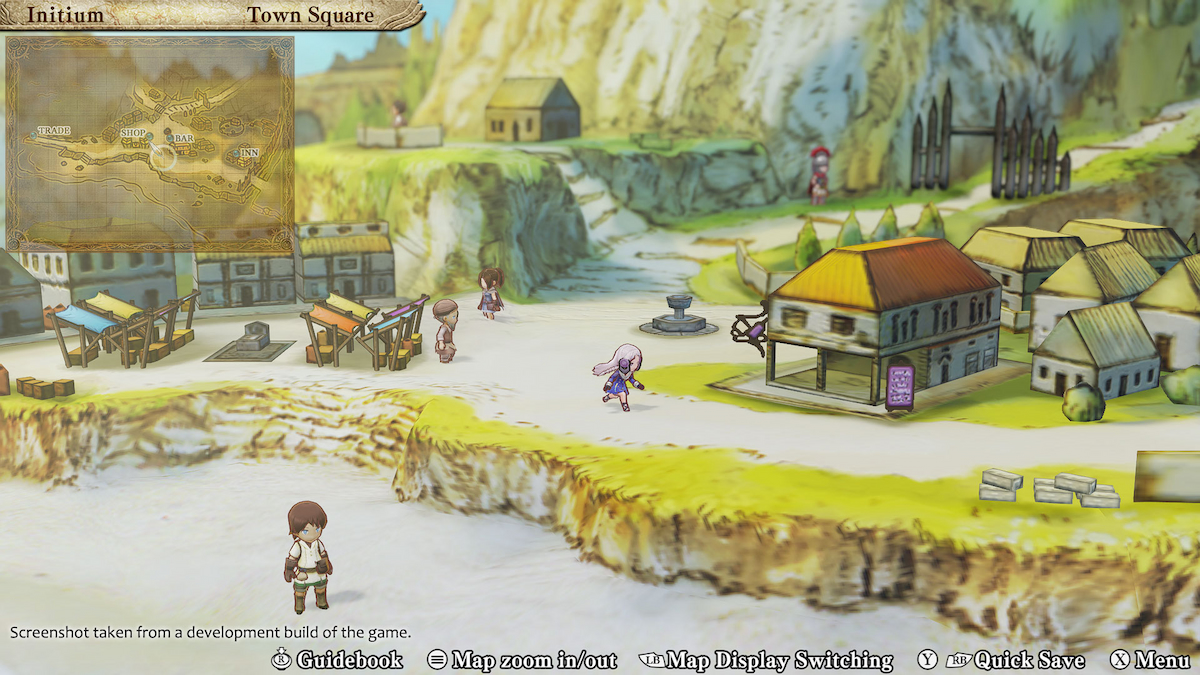 Legend of Legacy HD Remastered Town