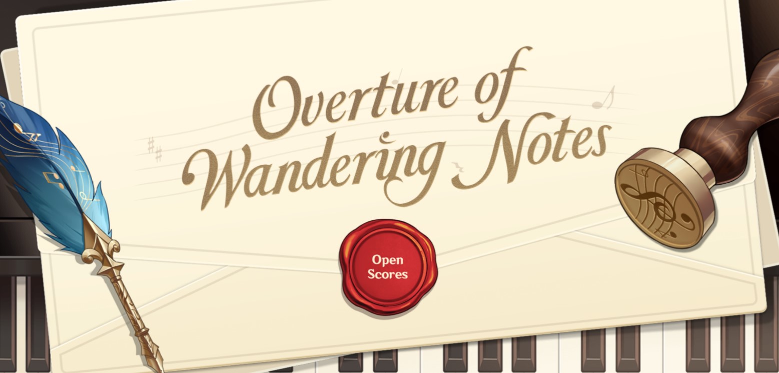 The Genshin Impact Overture of Wandering Notes answers aren't too hard, but we've got help with this musical web event