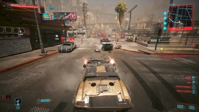 Cyberpunk 2077 Phantom Liberty 2.0 Car Combat