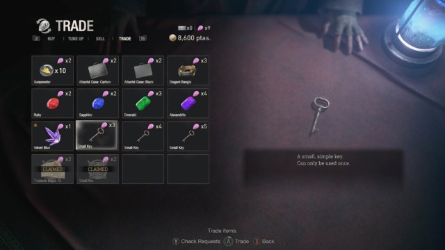 Where to get small keys and open locked drawers in Separate Ways DLC shop