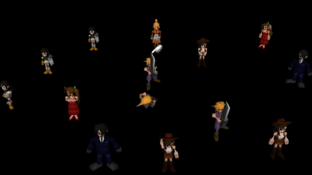 FFVII's debug room