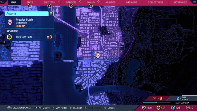 Prowler Location Astoria Spider-man 2