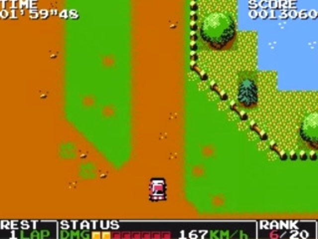 Retro Game Challenge Rally King