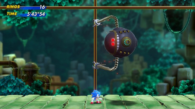 Jungle boss in Sonic Superstars