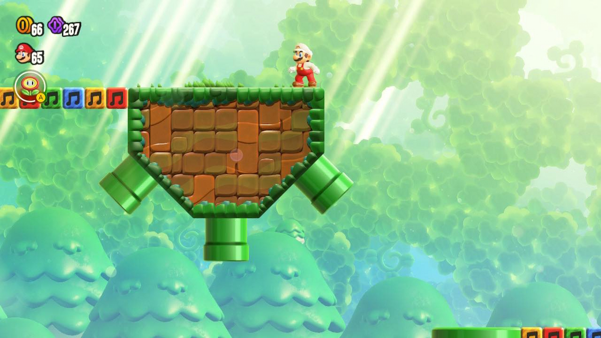 How to find the secret exit in Piranha Plants on Parade in Super Mario Bros. Wonder