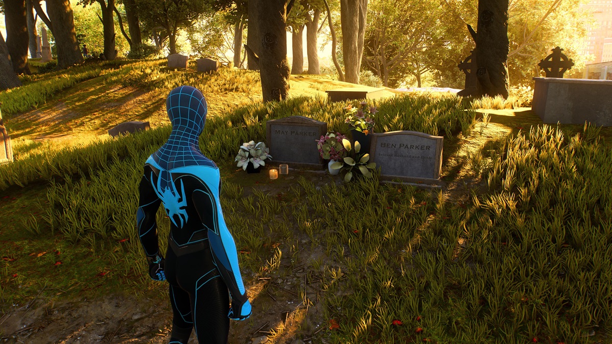 Where to find Aunt May's coffin in Marvel's Spider-Man 2