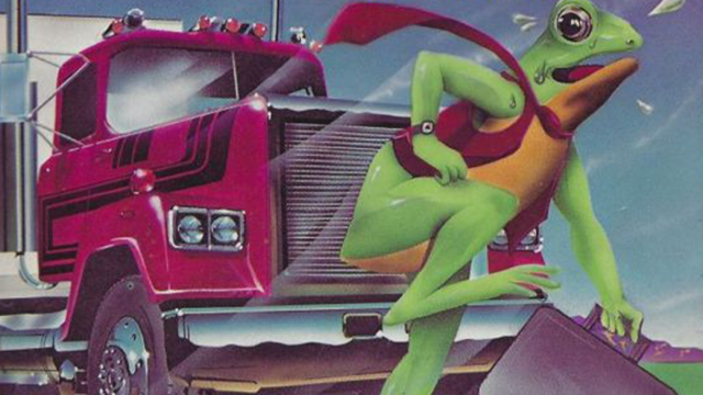 Original Frogger artwork