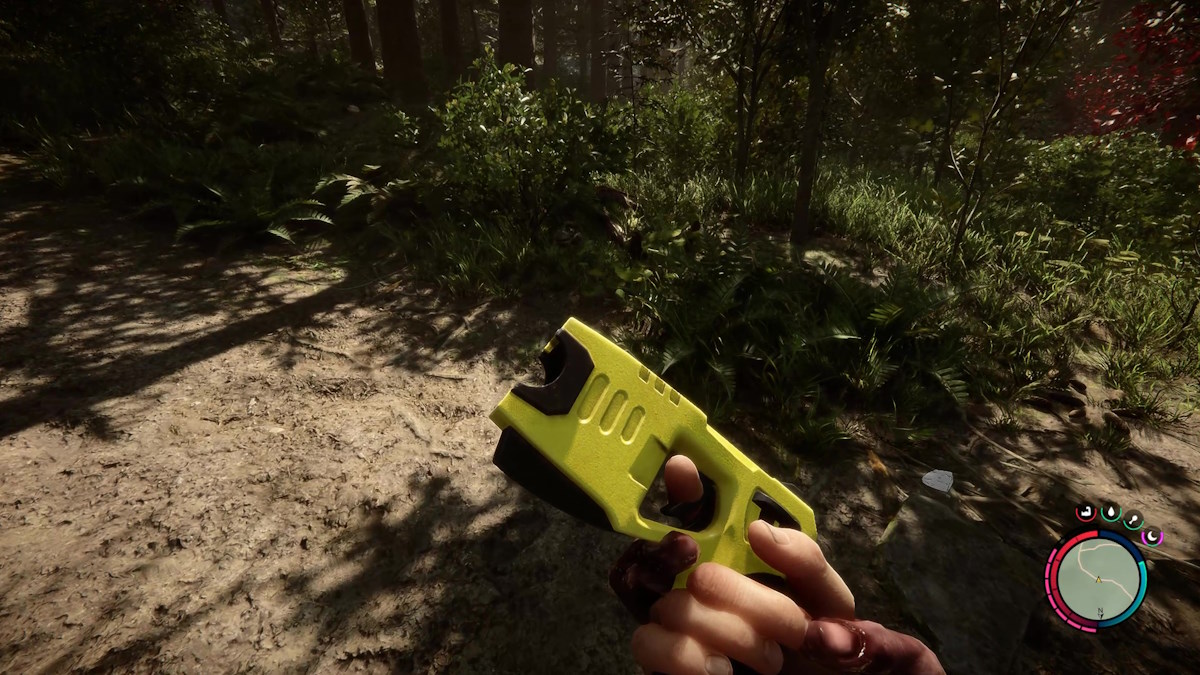 where to find Stun Gun ammo in Sons of the Forest empty gun