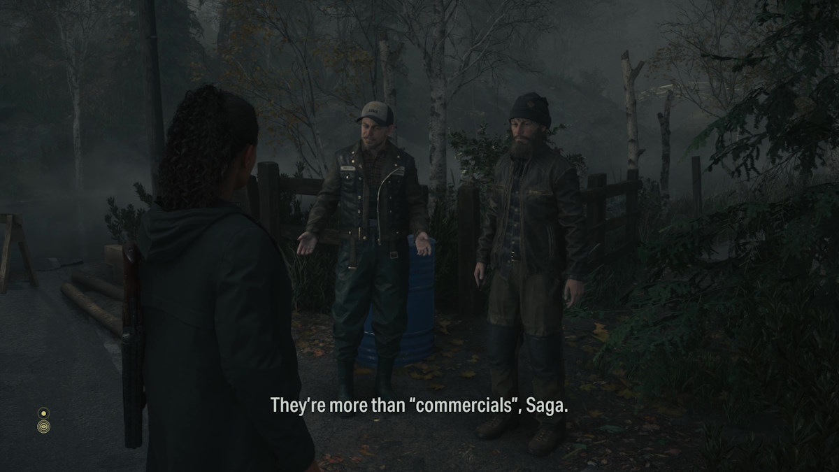 All Koskela Brother commercials locations in Alan Wake 2 the boys