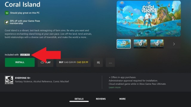 Coral Island Game Pass