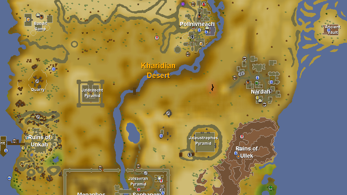 OSRS Kharidian Desert Task List