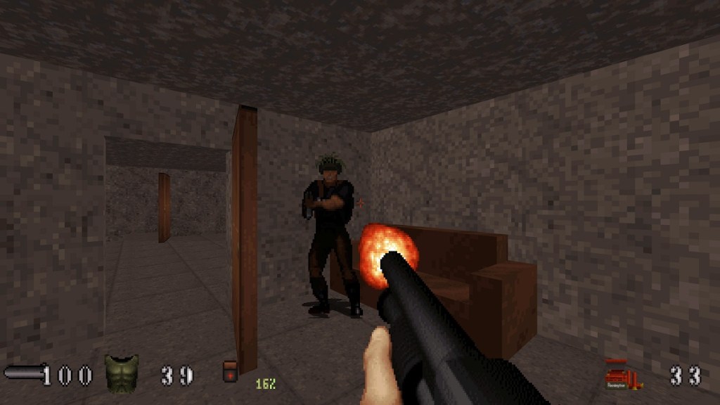 Nam shooting at Vietcong