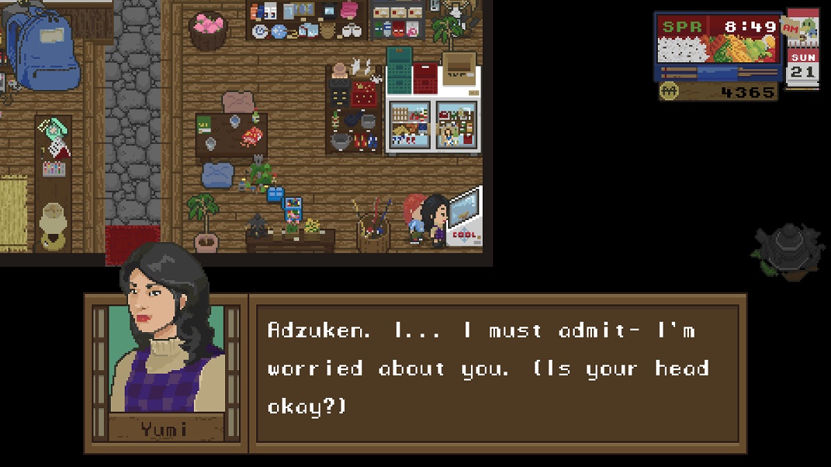 Spirittea NPC dialogue