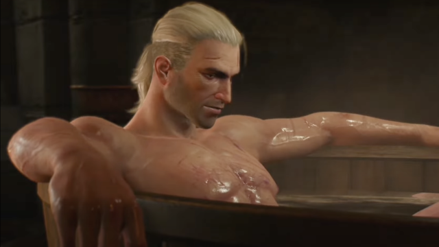 Witcher-3-Geralt-in-tub