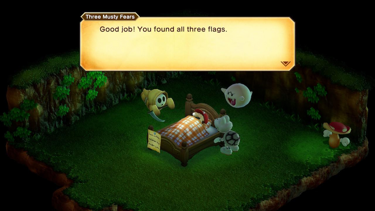 The Three Musty Fears in Super Mario RPG