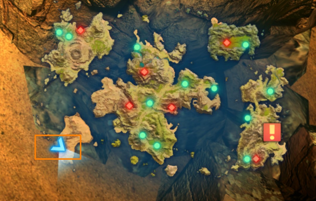 Star Ocean Second Story Unique Spot 21, Pyramid amidst the Sands on the World Map