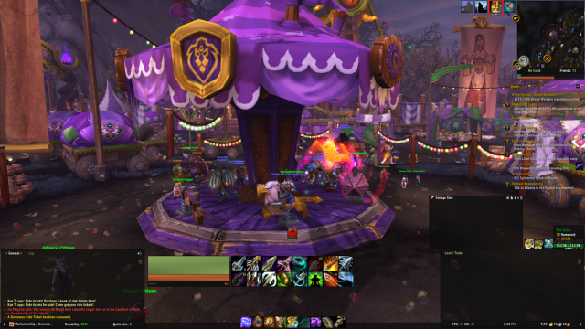 How to get the Darkmoon Faire buff in WoW