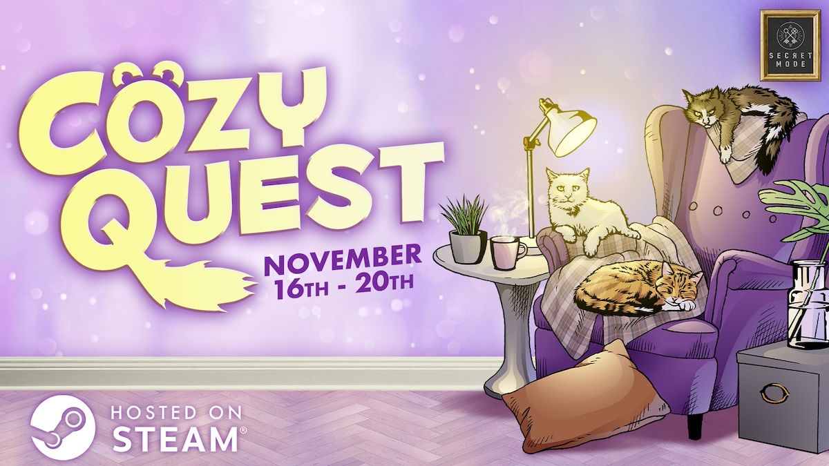 Cozy Quest key art.