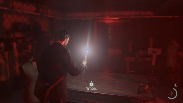 Alan Wake 2 - Initiation 1: Late Night walkthrough angel lamp whoa