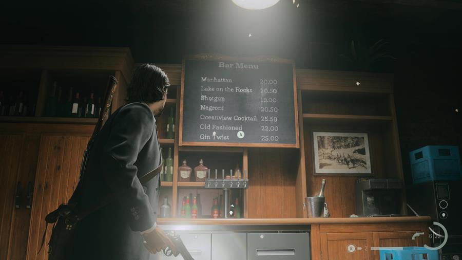 Alan Wake 2 – Initiation 5: Room 665 walkthrough bar menu