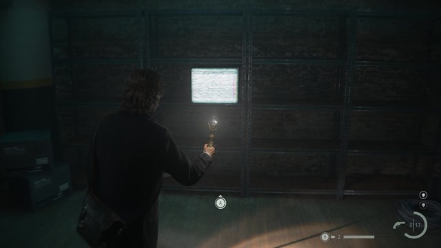 Alan Wake 2 – Initiation 7: Masks walkthrough tv in the room by itself