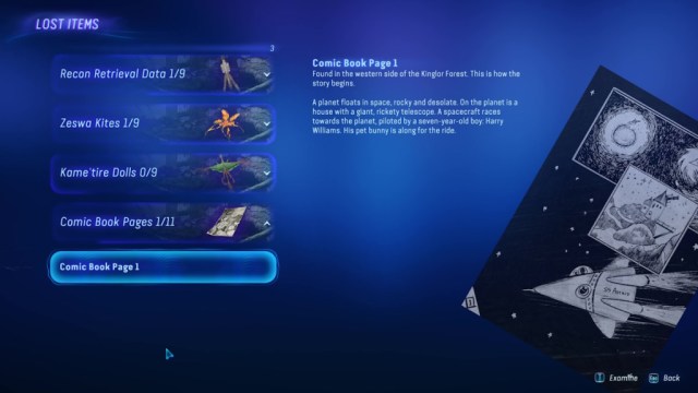 How to solve Finding Home - Part 1 in Avatar: FoP comic book page