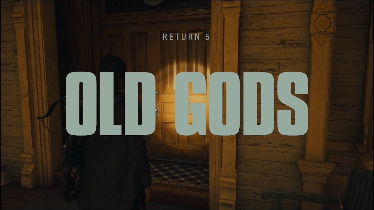 Old Gods in Alan Wake 2.