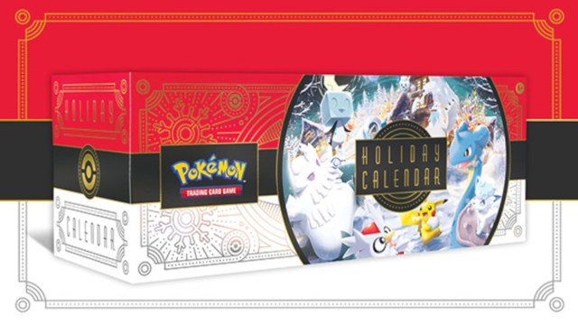 Pokemon TCG holiday calendar.