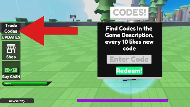 How to redeem codes in Blox Fruit But Bad