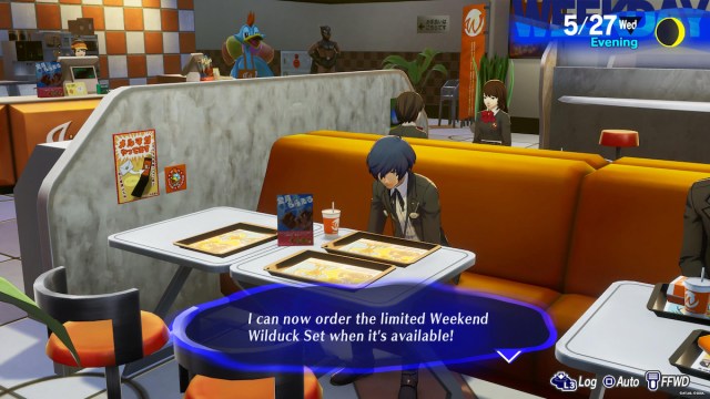 Unlock the limited Weekend Wilduck Set in Persona 3 Reload