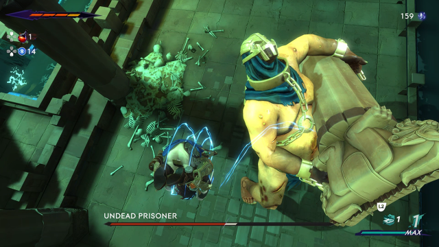 Prince of Persia: The Lost Crown Undead Prisoner Attack to Evade