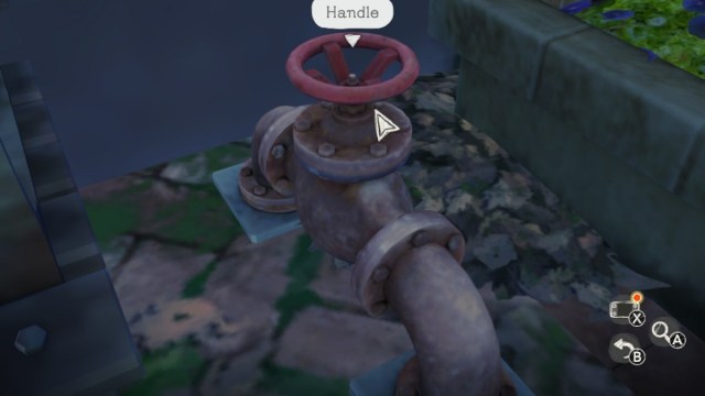 Another Code: Recollection Garden Puzzle valve