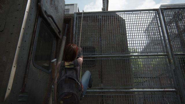 Use the generator cable as a climbing tool in The Last of Us Part 2