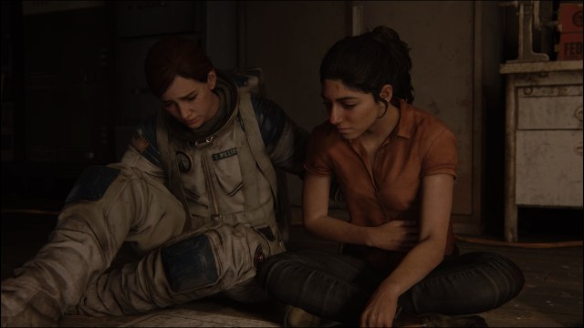 Dina and Ellie in The Last of Us 2.