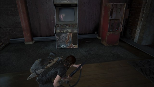 Ellie in combat in The Last of Us Part 2 Remastered.