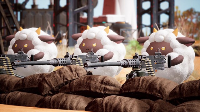 Palworld have crossplay or cross-platform sheep with guns