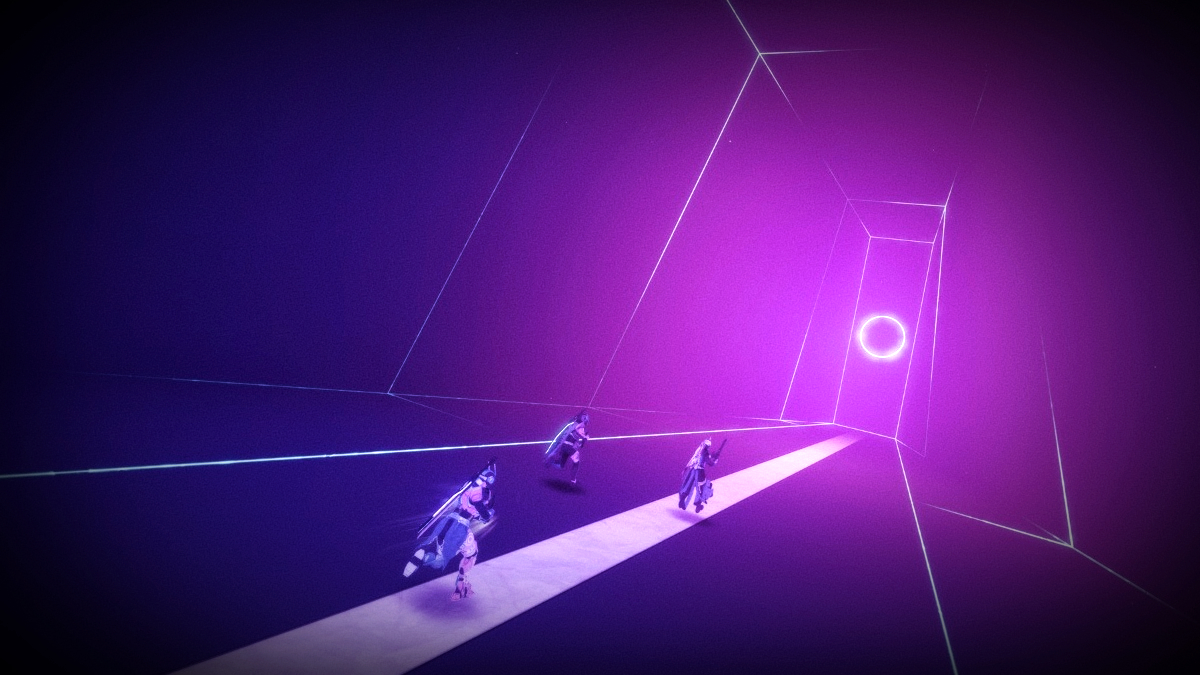 A screenshot from Destiny 2's Prophecy Dungeon.