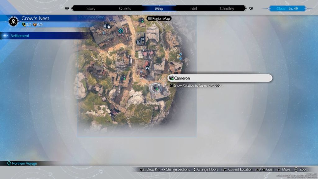 FF7 Rebirth Queen's Blood Cameron Location