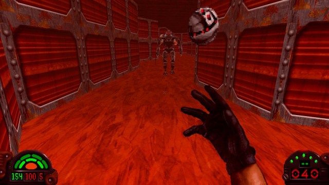 Star Wars Dark Forces Remaster throwing a thermal detonator