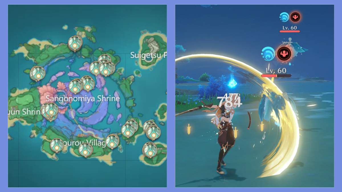 Spectral Husks Genshin Impact locations