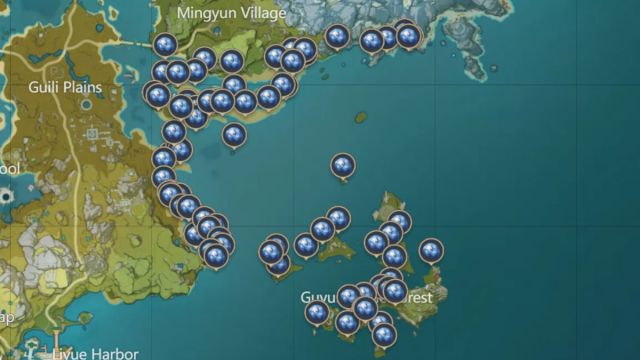 Starconch locations in Genshin Impact