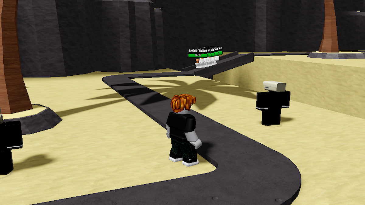 Bathroom Defense in-game screenshot