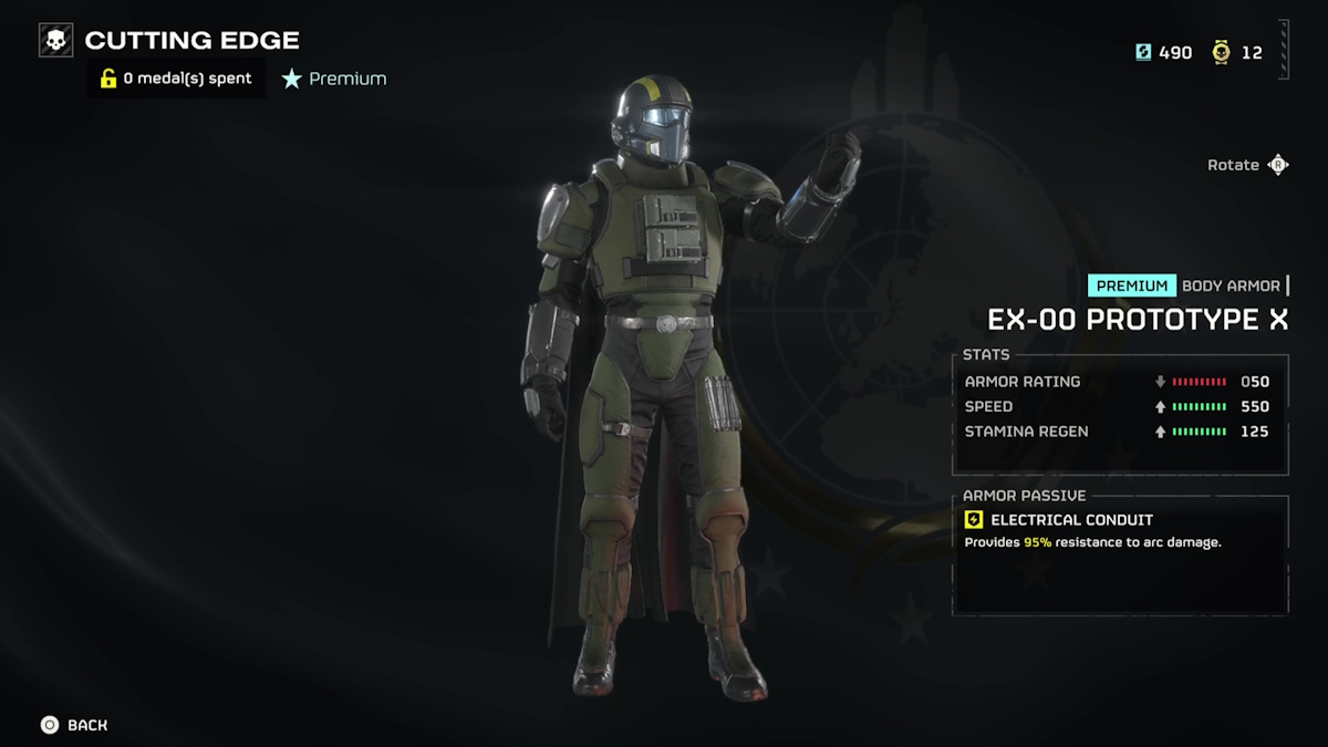 Helldivers 2 Everything in the Cutting Edge Warbond prototype x armor and cost