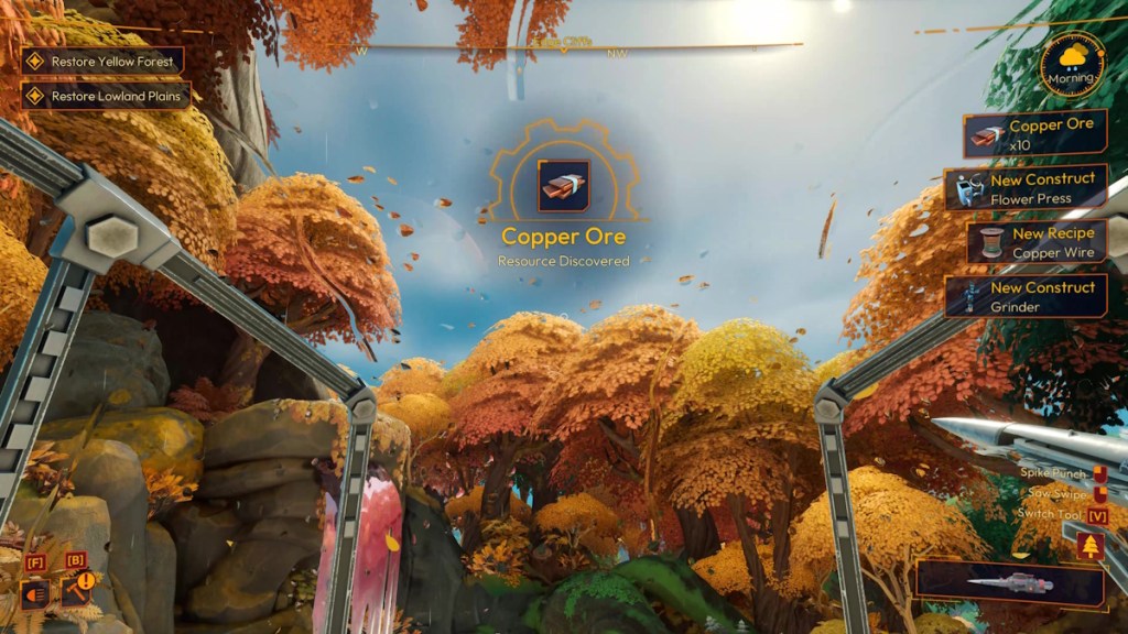 Lightyear Frontier How to get a Grinder found copper ore