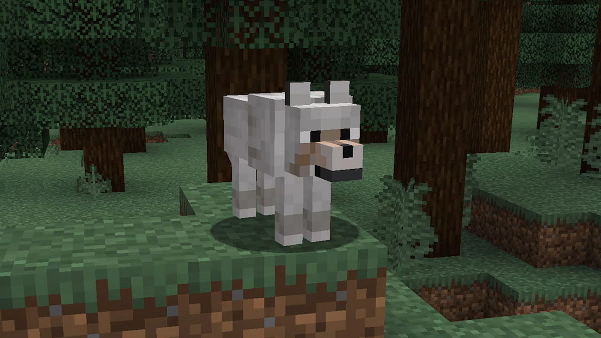 Wolf in Minecraft