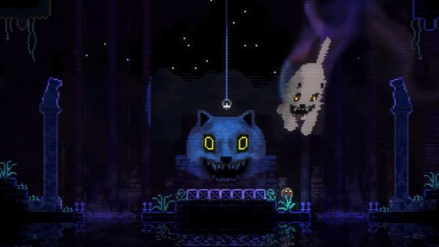 animal well cat boss