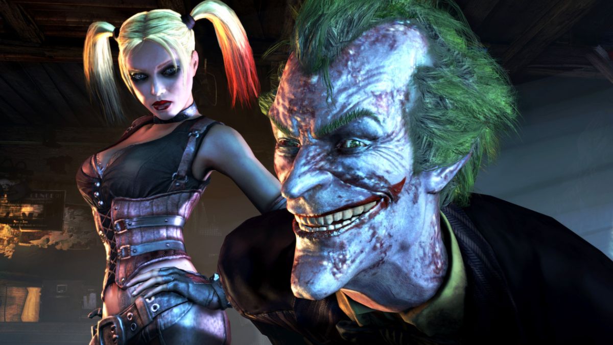 batman arkham city joker face