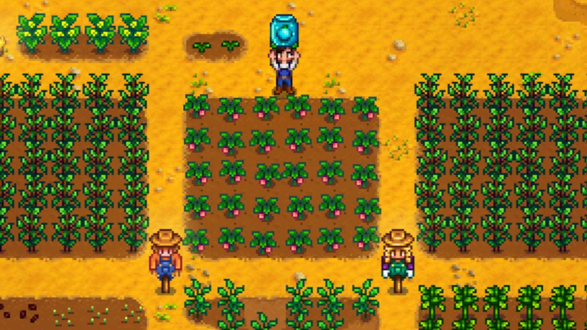 Crops in Stardew Valley