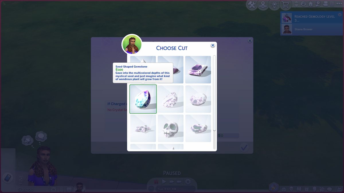 Crystal Tree Seed in Sims 4