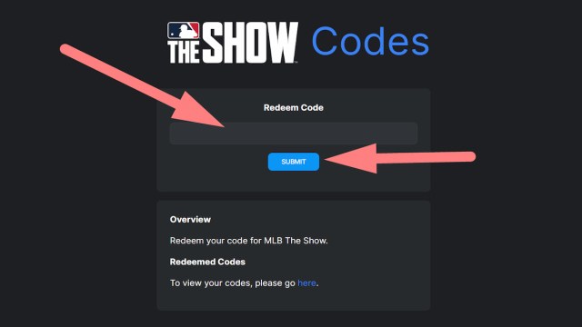 How to redeem codes in MLB The Show 24